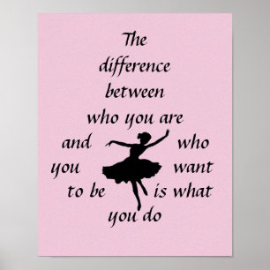 Poster "Motivational Dancer"