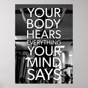Poster Motivational Fitness