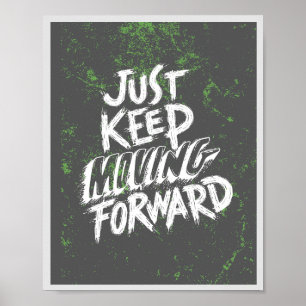 Poster Motivational Quote Art Mur Inspiré