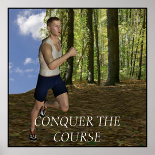 Poster Motivational Running