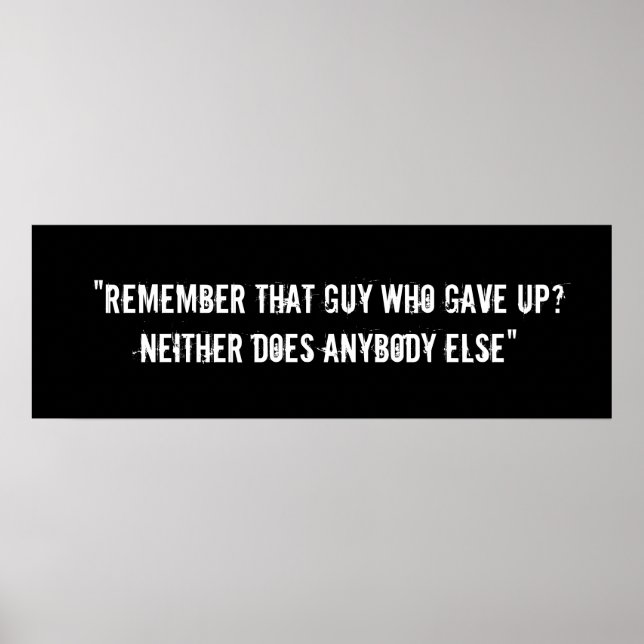 Poster Motivational Workout (Devant)