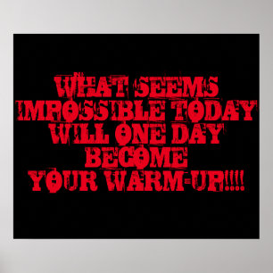 Poster Motivational Workout