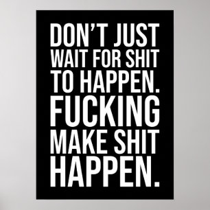 Poster motivationnel de réussite et de gymnase