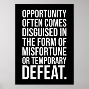 Poster motivationnel de réussite et de gymnase