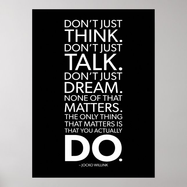 Poster motivationnel de réussite et de gymnase (Devant)