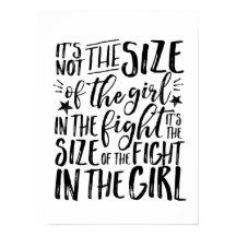 Motivationnel Inspirational Citation Girl Power Po