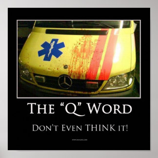 Poster Motivationnel Q Word