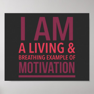 Poster Motivationnel Typographie