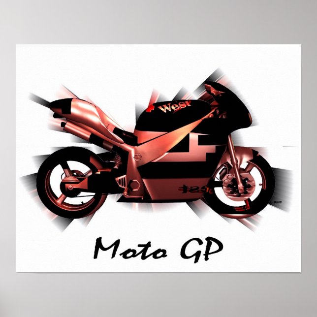 Poster Moto GP (Devant)
