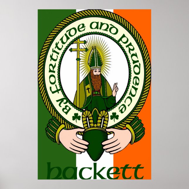Poster Moto Hackett Clan (Devant)