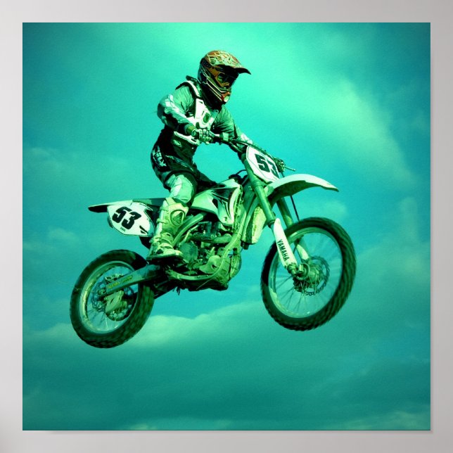 Poster Motocross (Devant)