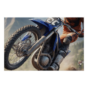 Poster Motocross Énergie !!