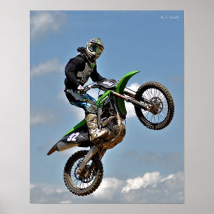 Poster Motocross Jump