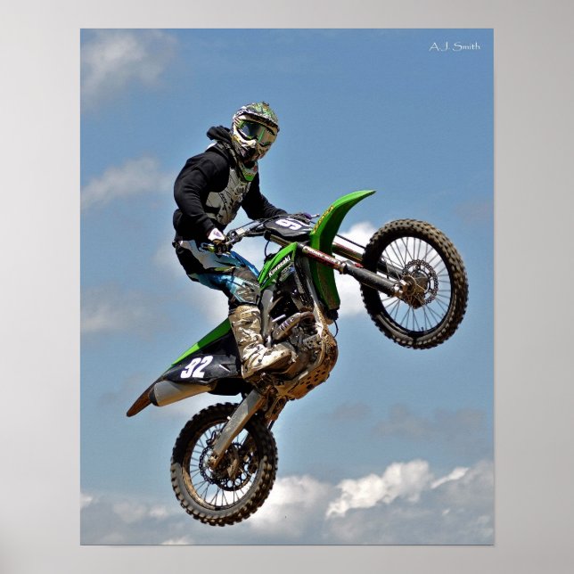Poster Motocross Jump (Devant)