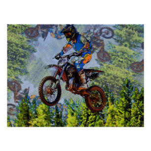 Poster Motocross-Racers