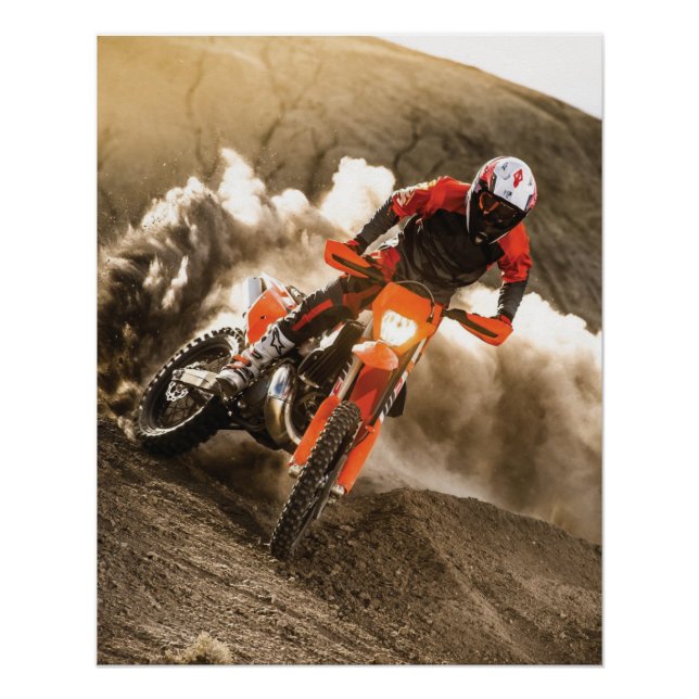 Poster Motocross Rider (Devant)