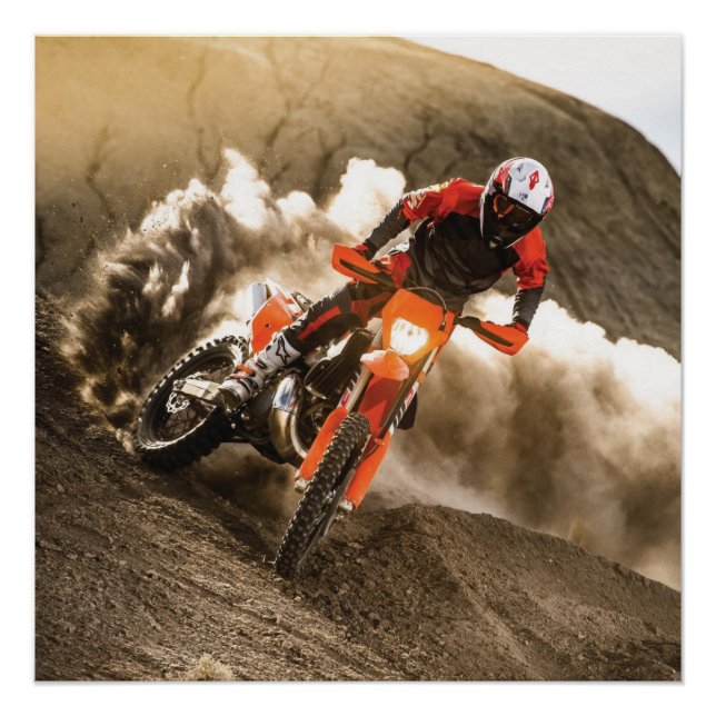 Poster Motocross Rider (Devant)