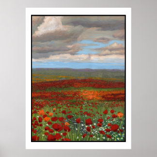 Poster Mountain Poppies