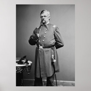 Poster Moustache de guerre civile de Mondo, années 1860