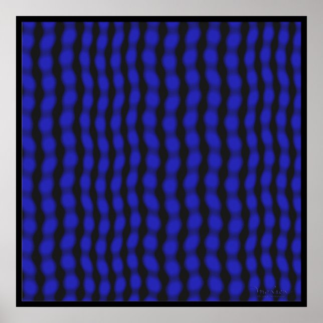 Poster Mouvement semblable à une vague (Devant)