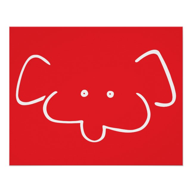 Poster Mr Elephant (Devant)