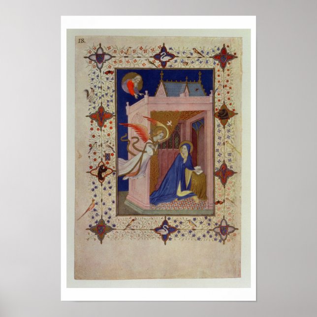 Poster MS 11060-11061 Heures de Notre Dame : Matins, The  (Devant)