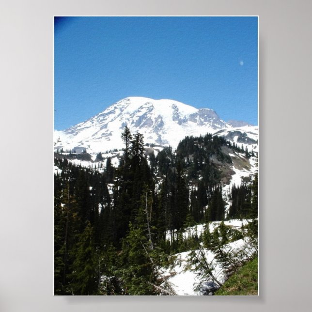 POSTER MT RAINIER (Devant)