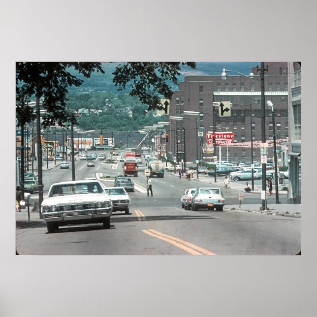 Poster Mulberry St. Scranton Pa. (Devant)