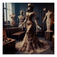 Mummy Queen Steampunk victorien gothique