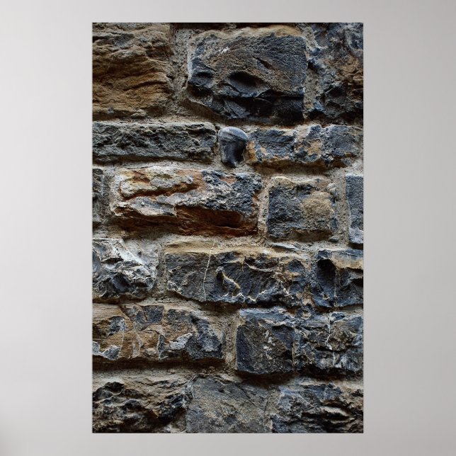 Poster Mur antique, Florence, Italie (Devant)