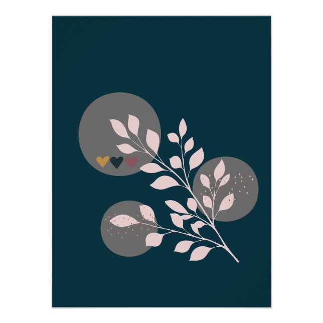 Poster Mur Boho Moderne (Devant)