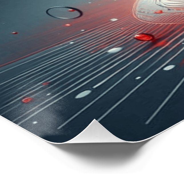 Poster mur brillant (Coin)