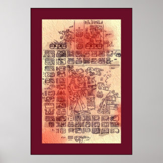 Poster Mur maya