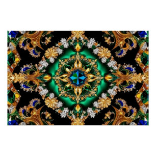 Poster murale avec design brésilien