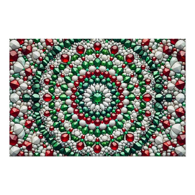 Poster murale avec design couleur italienne (Devant)