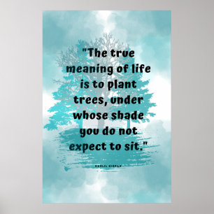 Poster murale de la sagesse et de la bonne volonté