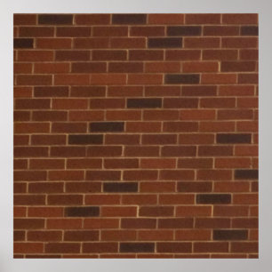 Poster murale en brique pour la photo de couvertur