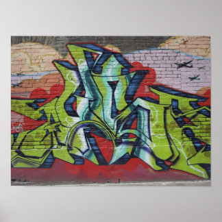 Poster murale Graffiti