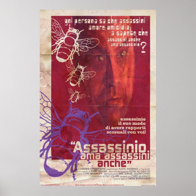 Poster - Murder Loves Killers Too Italian Style (Devant)