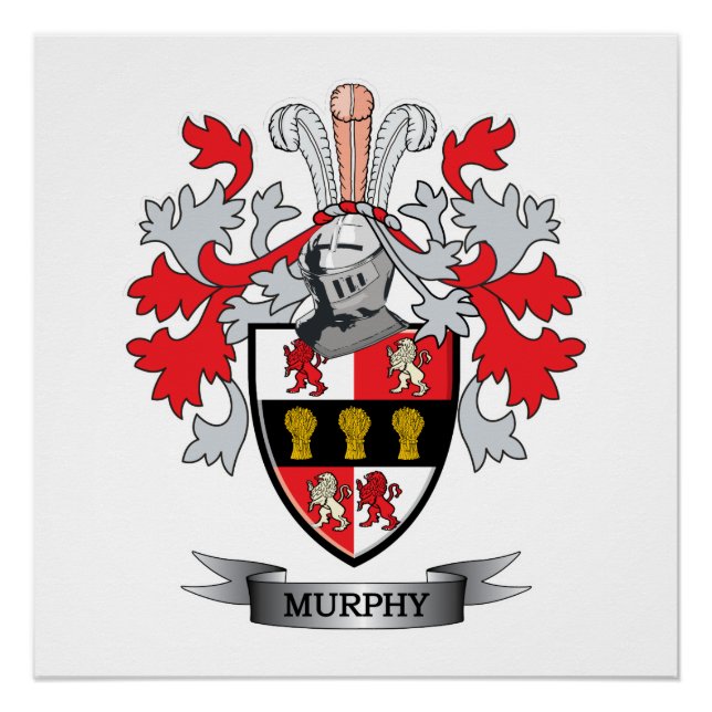 Poster Murphy Coat of Arms (Devant)