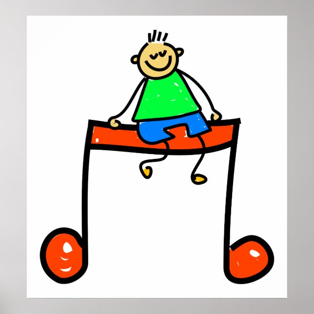 Poster Music Kid (Devant)