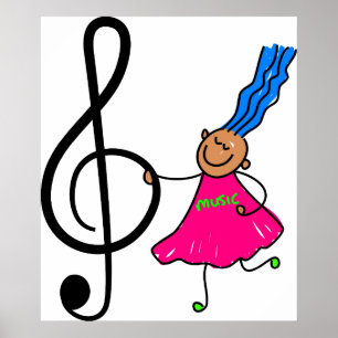 Poster Music Kid