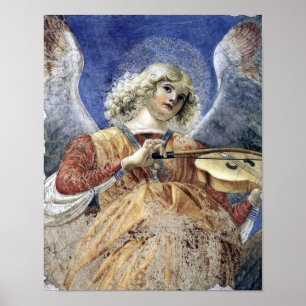 Poster Musicien ange par Melozzo da Forli