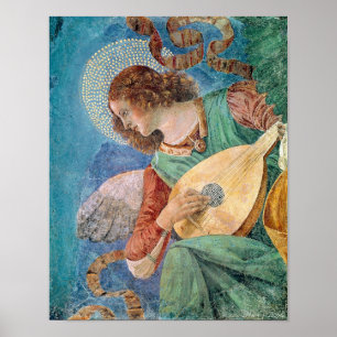 Poster Musicien d'ange