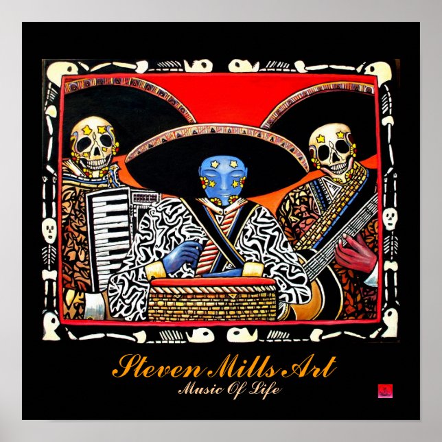 Poster Musique De Vie (Devant)