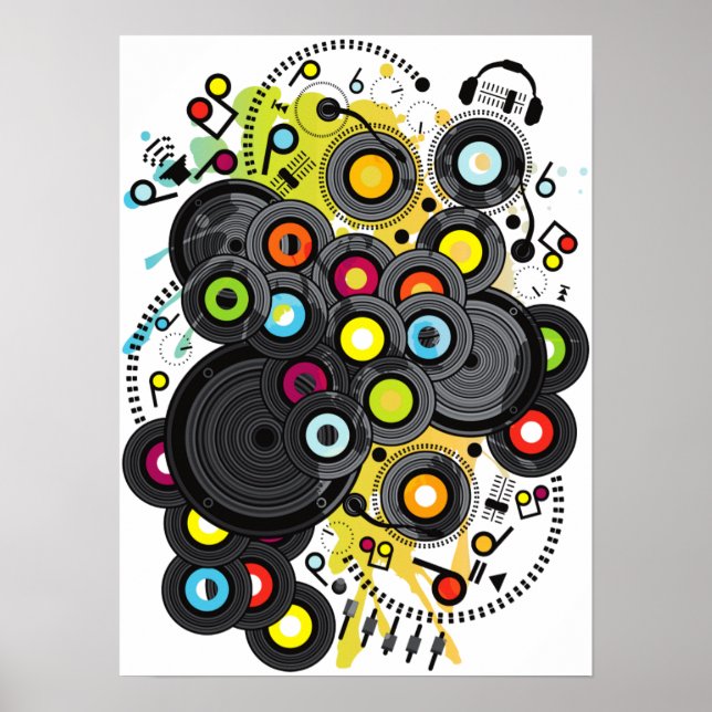 Poster Musique du XXe siècle (Devant)