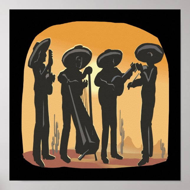 Poster Musique mexicaine (Devant)