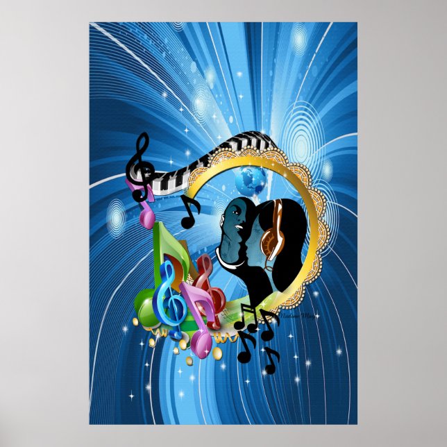 Poster Musique pour l'âme (Devant)