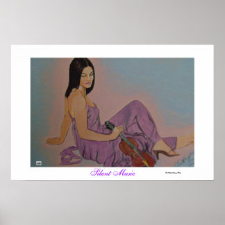 Poster Musique silencieuse