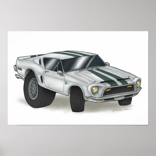 Poster Mustang Cobra (Devant)